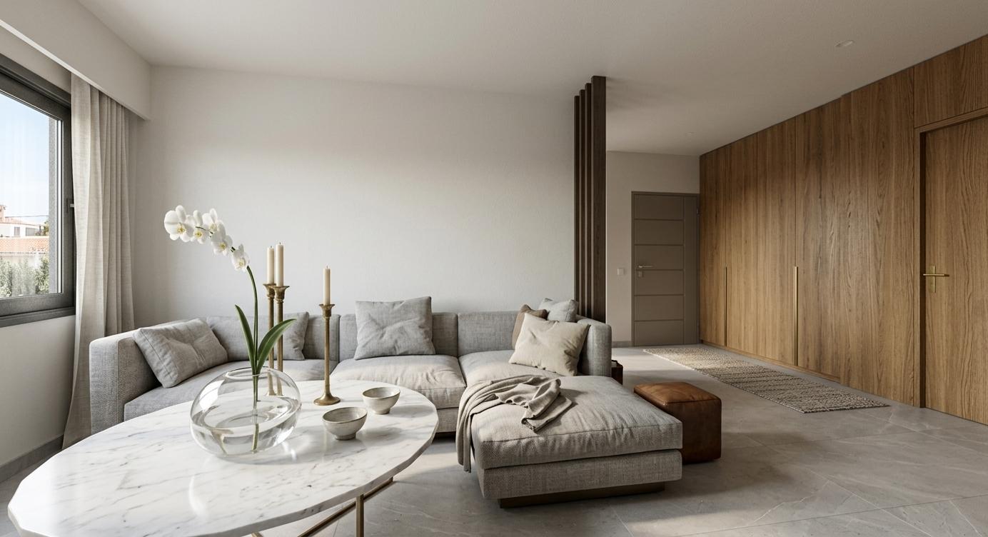 Gyzi Hill Σαλόνι render
