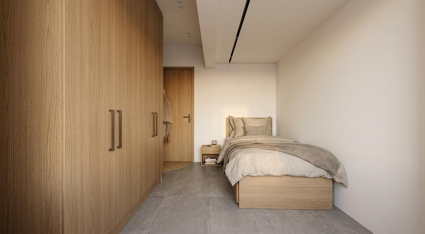 Gyzi Hill Υπνοδωμάτιο render