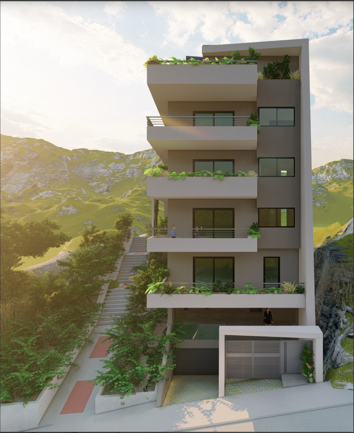 Gyzi Hill Building Athens